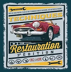Techniques restauration 3ème d'occasion  Livré partout en France
