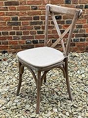 Cross back chair for sale  Delivered anywhere in Ireland