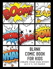 Blank Comic Book for Kids: Create Your Own Story, Comics for sale  Delivered anywhere in UK