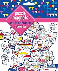 Puzzle magnets carte d'occasion  Livré partout en France