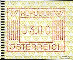 Austria atm1 3.00 usato  Spedito ovunque in Italia 