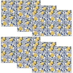 Lemon placemats set for sale  Delivered anywhere in USA 