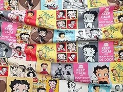 Betty boop fabric for sale  Delivered anywhere in UK