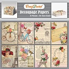 Craftreat vintage decoupage for sale  Delivered anywhere in Ireland