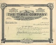Times co. stock for sale  Delivered anywhere in USA 