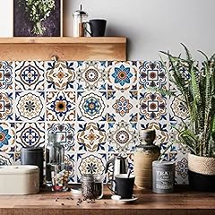 Moroccan tile stickers for sale  Delivered anywhere in Ireland