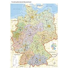Postleitzahlenkarte deutschlan gebraucht kaufen  Wird an jeden Ort in Deutschland