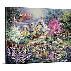 Cottage pond canvas for sale  Delivered anywhere in USA 