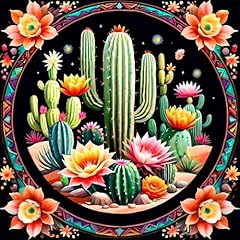 Cactus diamond painting for sale  Delivered anywhere in USA 