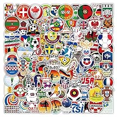 100pc football stickers for sale  Delivered anywhere in UK