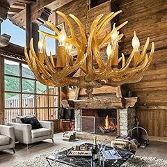 Antler chandelier light for sale  Delivered anywhere in USA 