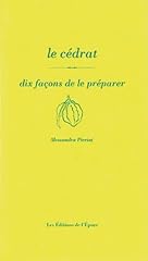 Cédrat façons préparer d'occasion  Livré partout en France