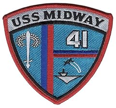 Uss midway patch for sale  Delivered anywhere in USA 