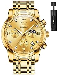 Olevs gold watch for sale  Delivered anywhere in USA 