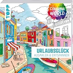 Colorful urlaubsglück ausmale gebraucht kaufen  Wird an jeden Ort in Deutschland