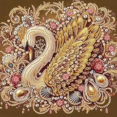 Pittura diamante cigno usato  Spedito ovunque in Italia 