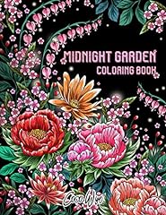 Midnight garden coloring d'occasion  Livré partout en France