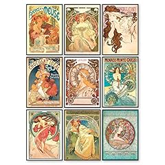 Decor alphonse mucha for sale  Delivered anywhere in Ireland