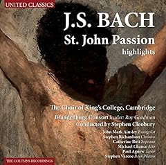 Bach st.john passion d'occasion  Livré partout en France