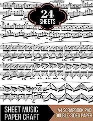 Sheet music paper for sale  Delivered anywhere in USA 