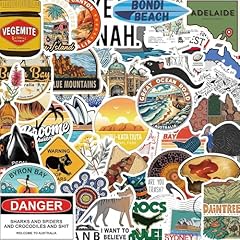 50pcs australia stickers for sale  Delivered anywhere in USA 