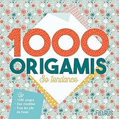 1000 origamis tendance d'occasion  Livré partout en France