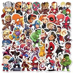 Adesivi set superhero usato  Spedito ovunque in Italia 