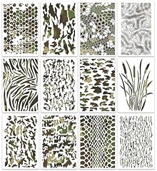 Camo stencil 12inch for sale  Delivered anywhere in USA 
