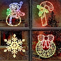 Pack christmas window for sale  Delivered anywhere in USA 