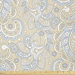 Lunarable paisley fabric for sale  Delivered anywhere in USA 