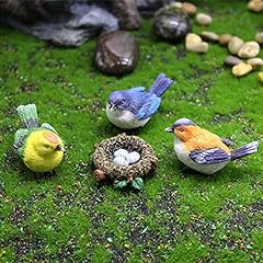 4pcs miniature bird for sale  Delivered anywhere in UK