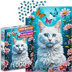 Enjoy puzzle white for sale  Delivered anywhere in USA 
