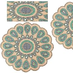 Beaded table mat for sale  Delivered anywhere in UK