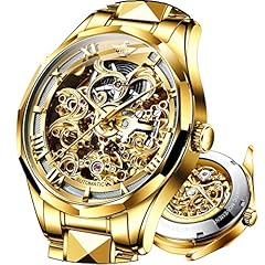 Olevs gold automatic for sale  Delivered anywhere in USA 