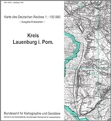 Lauenburg pommern karte gebraucht kaufen  Wird an jeden Ort in Deutschland