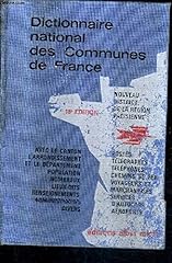 Dictionnaire nationale commune d'occasion  Livré partout en France