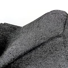 Tessuto denim grigio usato  Spedito ovunque in Italia 