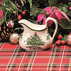 SPODE Christmas Tree Cream and Brandy Jug for sale  Delivered anywhere in UK