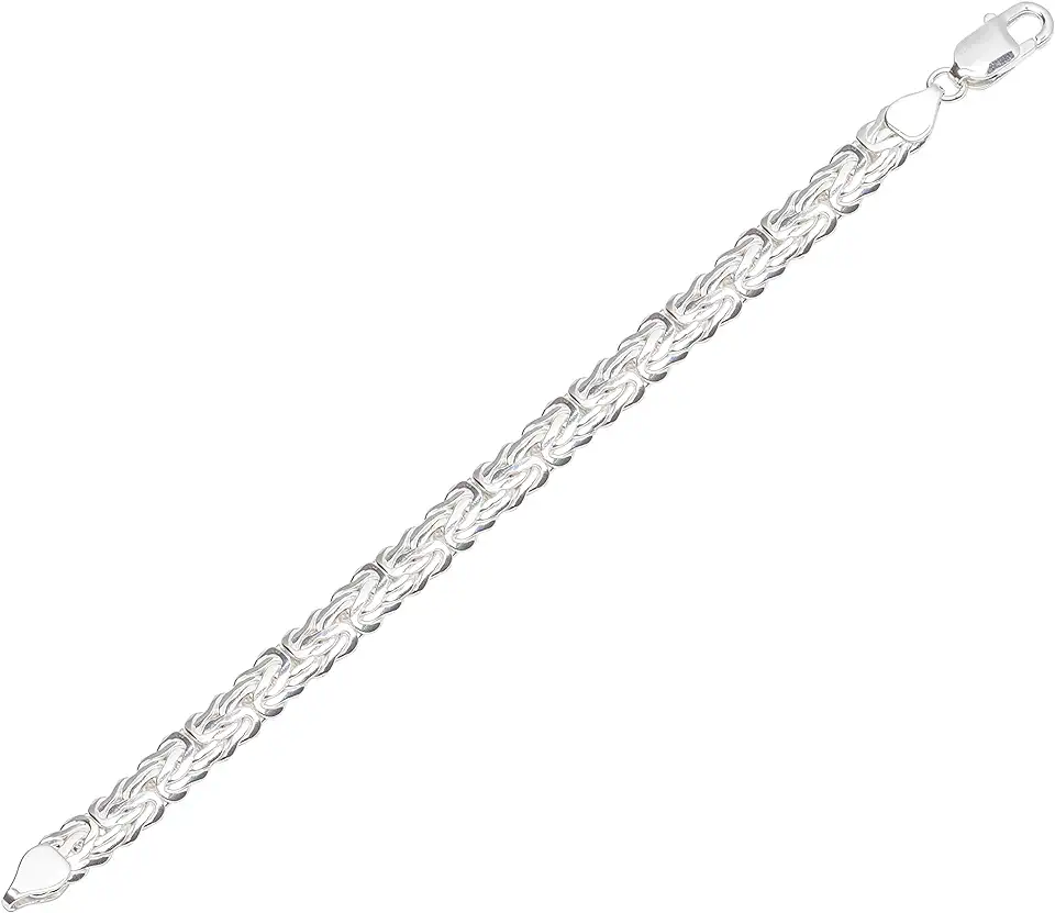 Gebruikt, armband 925 sterling zilver 19cm koningsketting ovaal geperst dames armband 12390 tweedehands  