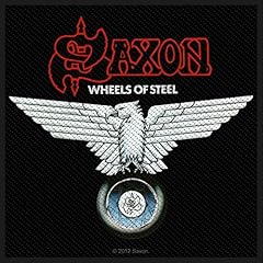 Saxon aufnäher wheels gebraucht kaufen  Wird an jeden Ort in Deutschland