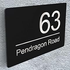 Door number plaques for sale  Delivered anywhere in UK