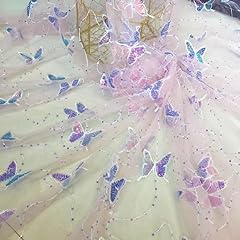 Butterfly embroidered lace for sale  Delivered anywhere in USA 