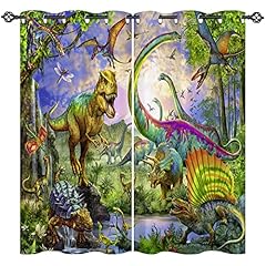 Anhope dinosaur curtains for sale  Delivered anywhere in UK