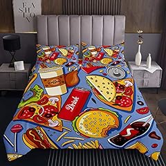 Food theme coverlet for sale  Delivered anywhere in UK