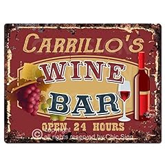 Carrillo wine bar for sale  Delivered anywhere in USA 