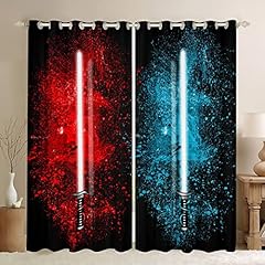 Feelyou lightsaber curtains for sale  Delivered anywhere in UK