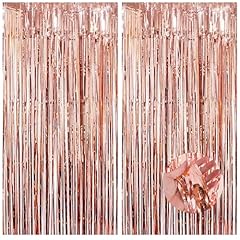 2pcs tinsel curtain for sale  Delivered anywhere in UK
