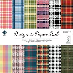 Desecraft plaid tartan for sale  Delivered anywhere in USA 
