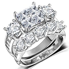 Princess wedding rings for sale  Delivered anywhere in USA 