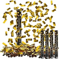 Confetti cannons gold for sale  Delivered anywhere in UK